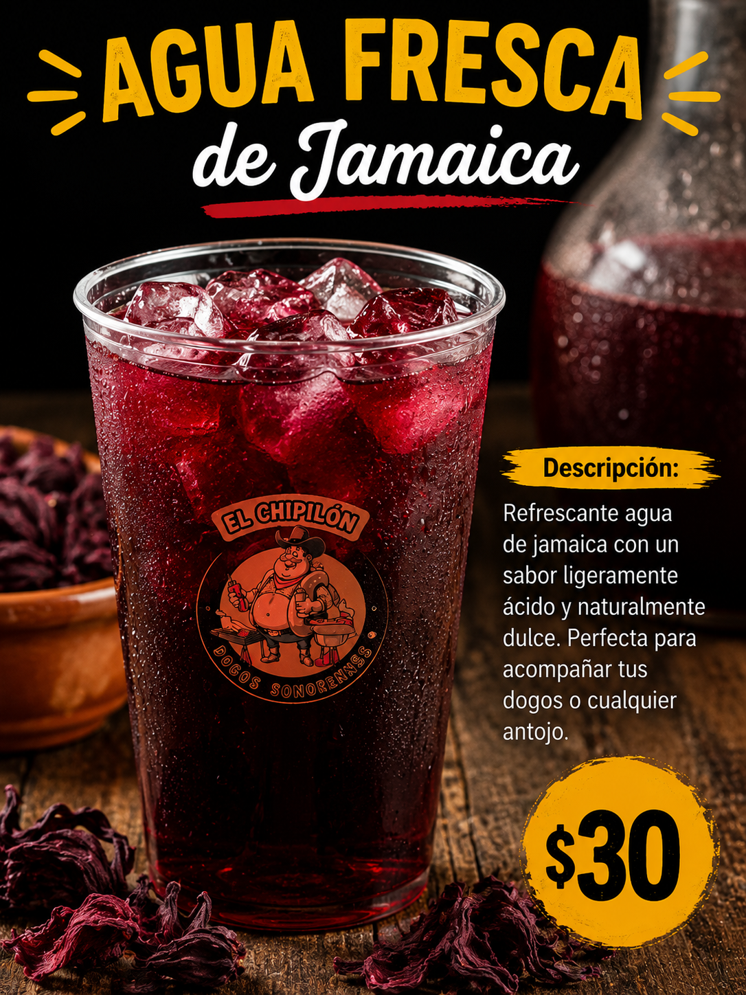 Agua Fresca de Jamaica